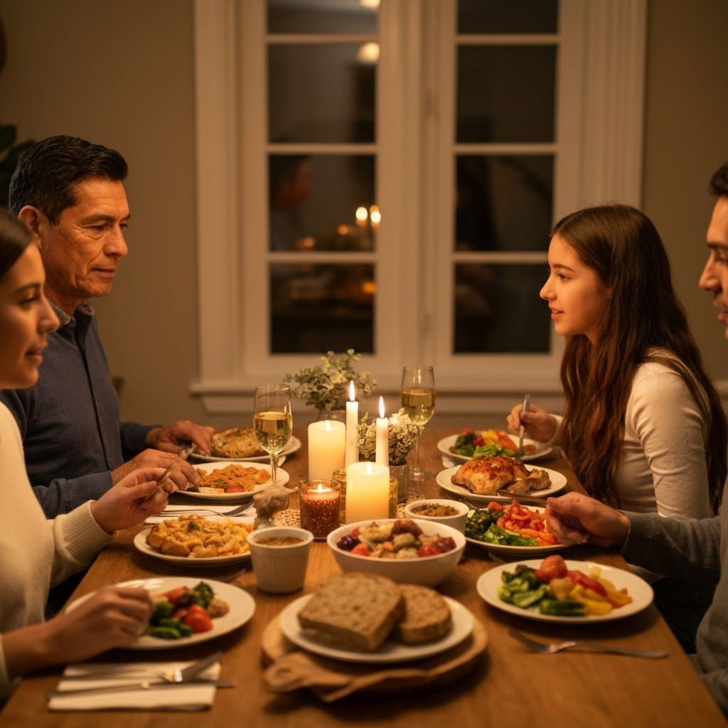 Abendessen für Familie